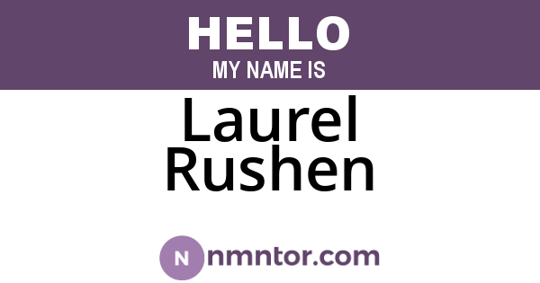 Laurel Rushen