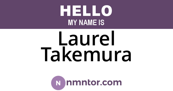 Laurel Takemura