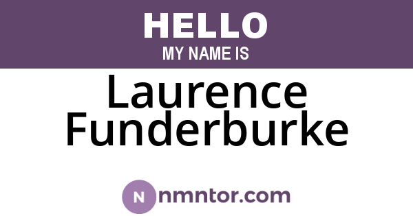 Laurence Funderburke