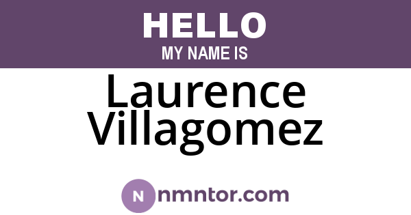 Laurence Villagomez