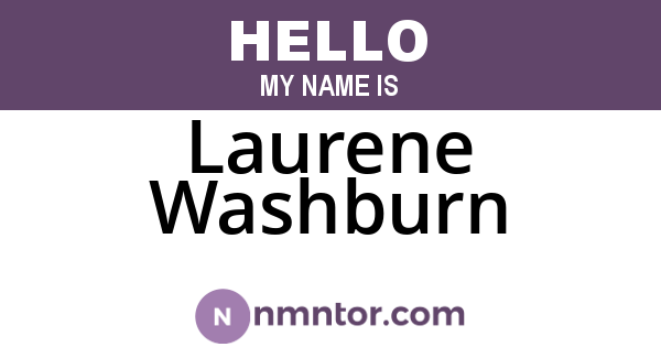 Laurene Washburn