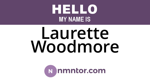 Laurette Woodmore