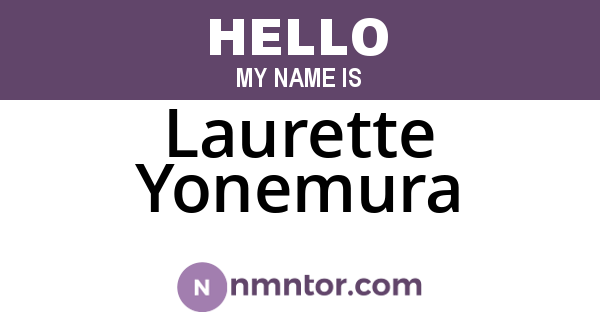 Laurette Yonemura