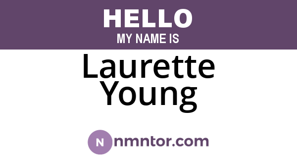 Laurette Young