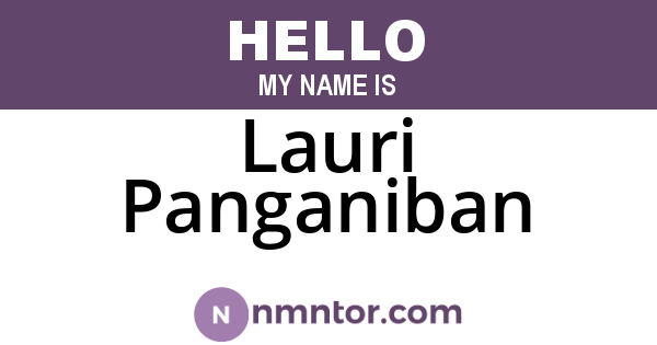 Lauri Panganiban