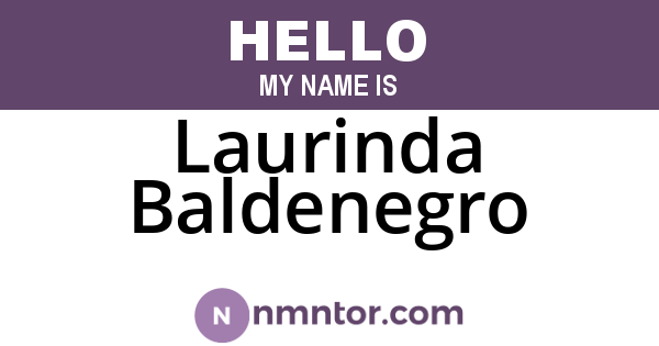 Laurinda Baldenegro