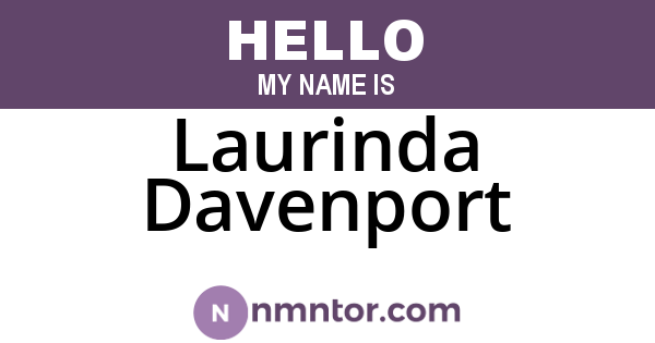 Laurinda Davenport