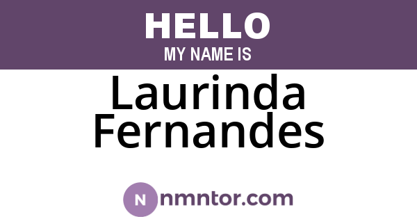 Laurinda Fernandes