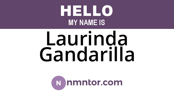 Laurinda Gandarilla