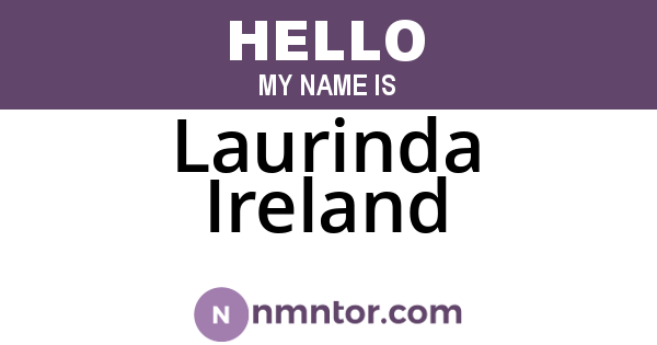 Laurinda Ireland