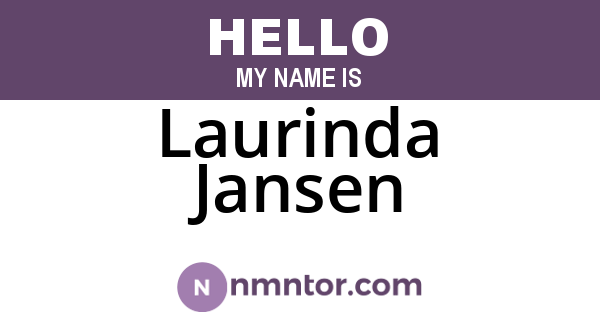 Laurinda Jansen