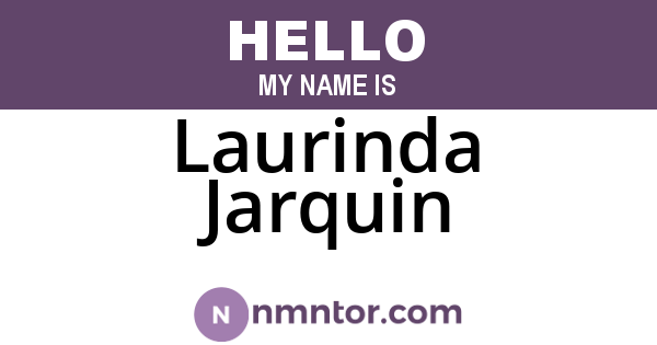 Laurinda Jarquin