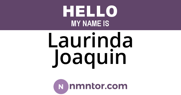 Laurinda Joaquin