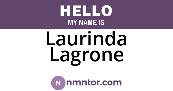 Laurinda Lagrone