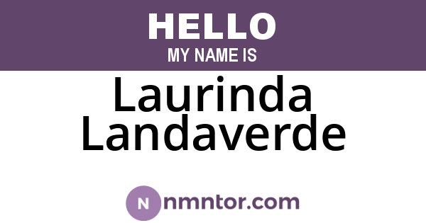 Laurinda Landaverde