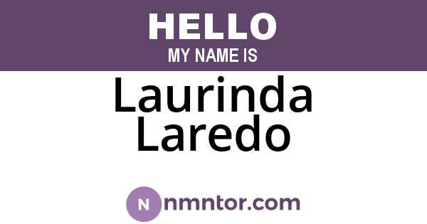 Laurinda Laredo