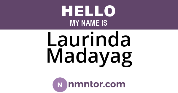 Laurinda Madayag