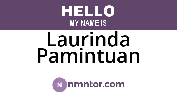 Laurinda Pamintuan