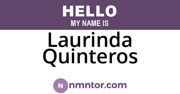 Laurinda Quinteros