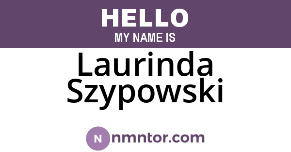 Laurinda Szypowski