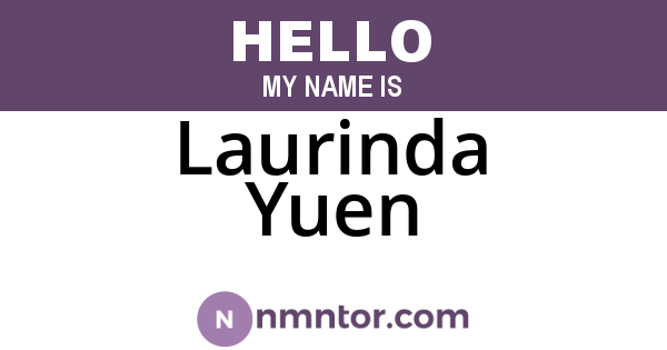 Laurinda Yuen