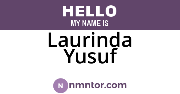 Laurinda Yusuf
