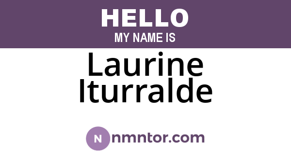 Laurine Iturralde