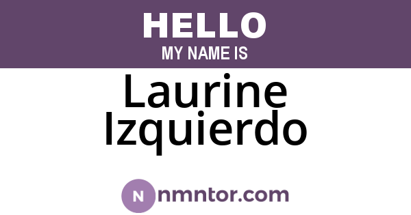 Laurine Izquierdo