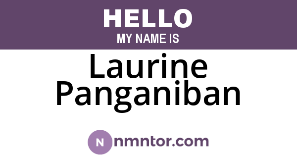 Laurine Panganiban