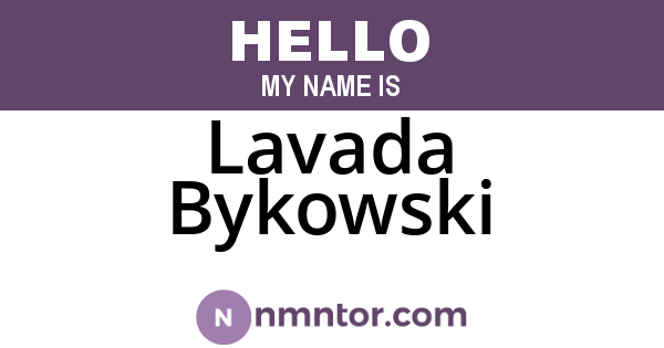 Lavada Bykowski
