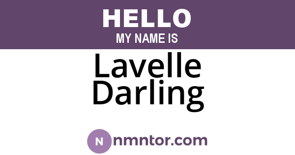 Lavelle Darling