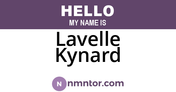 Lavelle Kynard