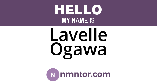 Lavelle Ogawa