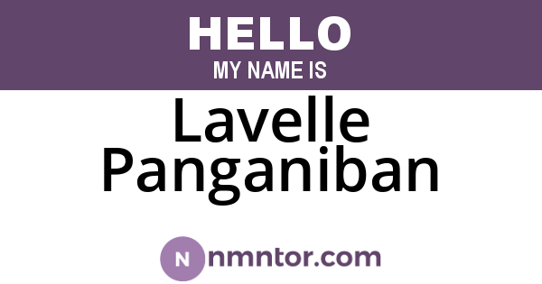 Lavelle Panganiban
