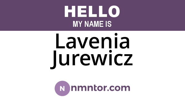 Lavenia Jurewicz