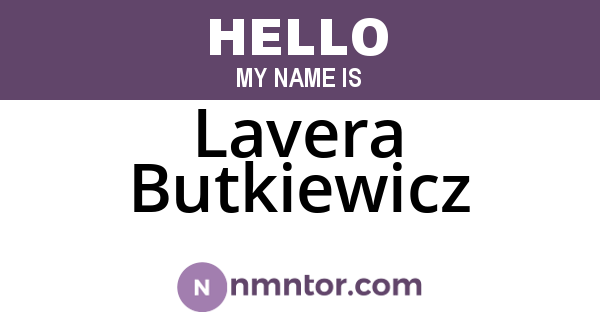 Lavera Butkiewicz