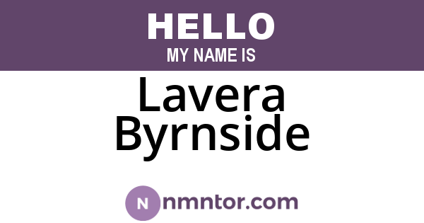 Lavera Byrnside