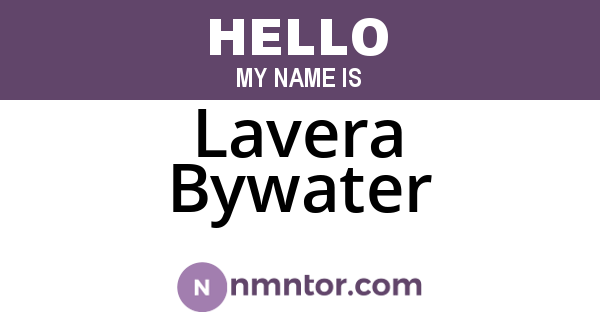 Lavera Bywater