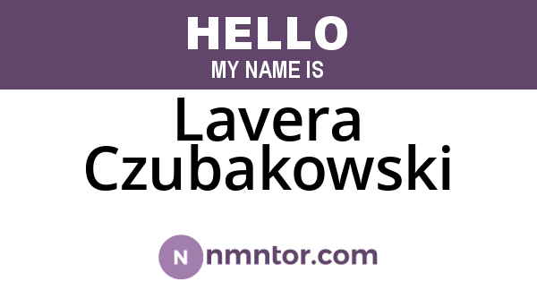 Lavera Czubakowski