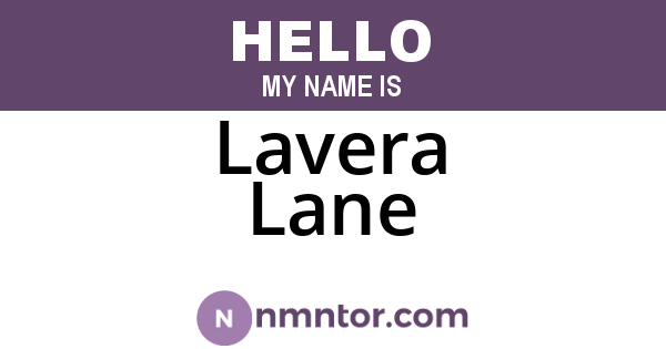 Lavera Lane