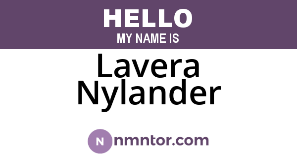 Lavera Nylander