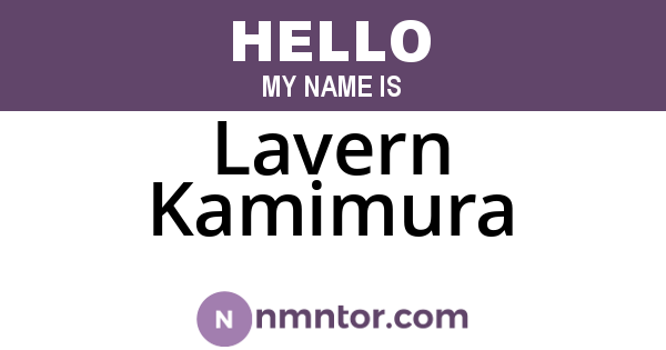 Lavern Kamimura