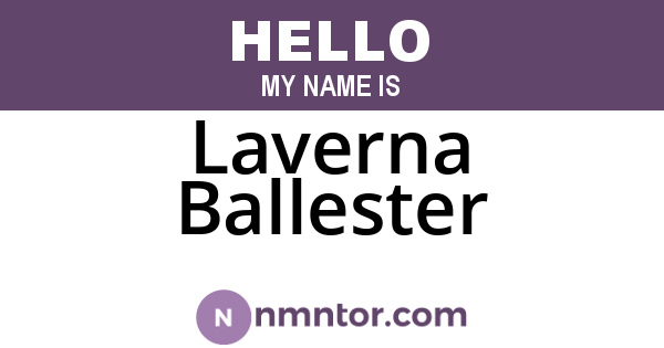 Laverna Ballester