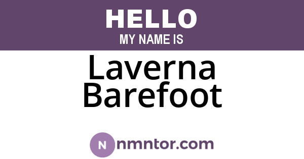 Laverna Barefoot