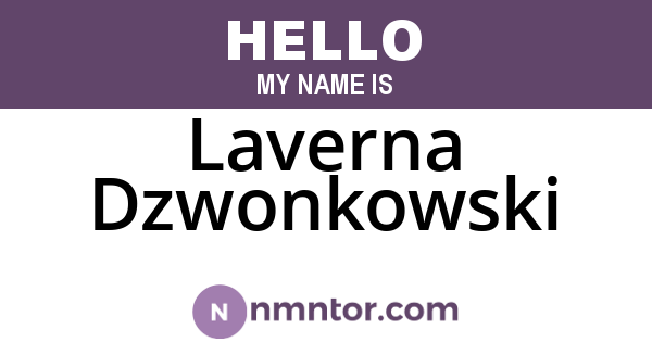 Laverna Dzwonkowski