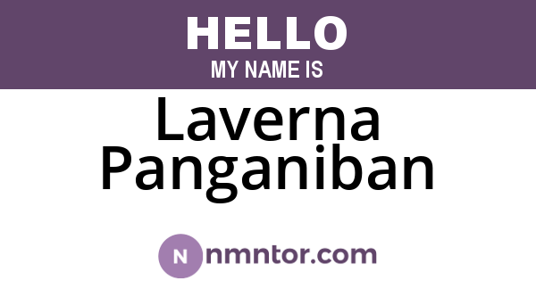 Laverna Panganiban