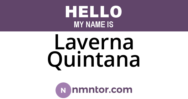 Laverna Quintana