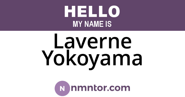 Laverne Yokoyama