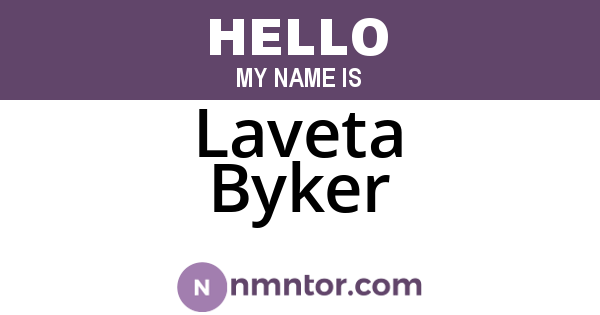 Laveta Byker