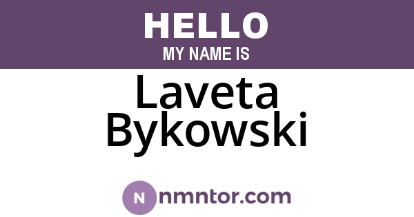 Laveta Bykowski